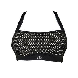 VICTORIA'S SECRET Black VSX Angel Sports Bra 32A